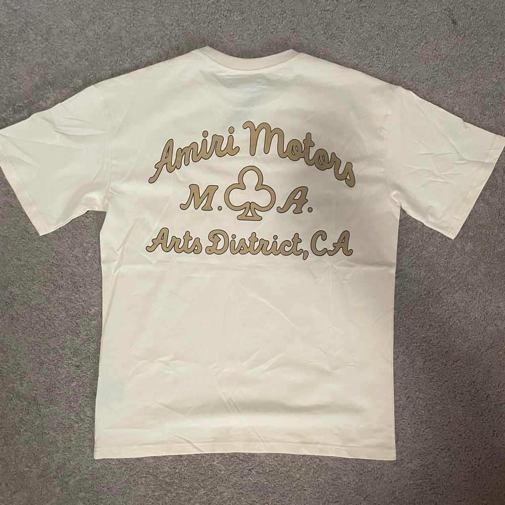 Amiri motorsports t-shirt